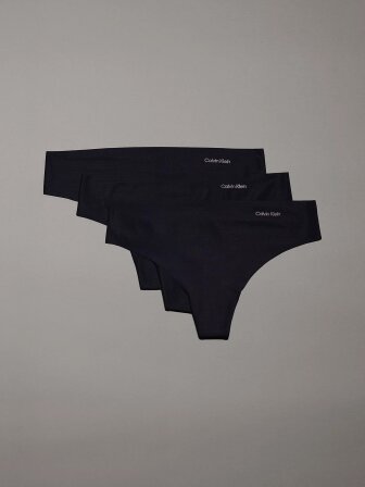 Dámská tanga Calvin Klein 3 pack QD3558/UB1 